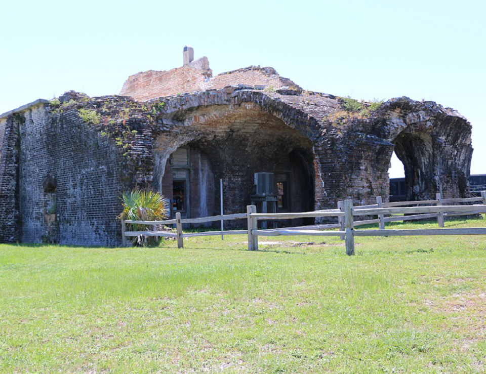 Fort Pickens Sign Then