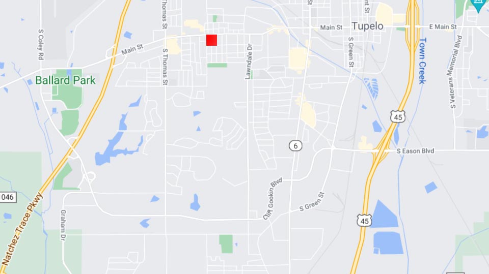 Historic Battlefield Map tan background