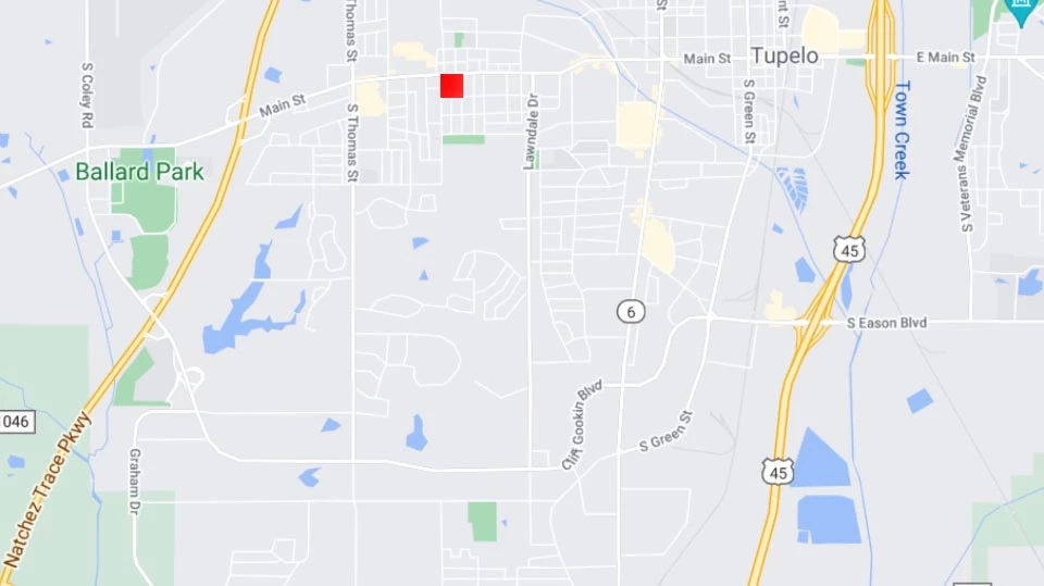 Historic Battlefield Map tan background