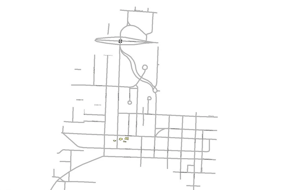 Map of the resources that make up Harry S Truman National Historic Site
