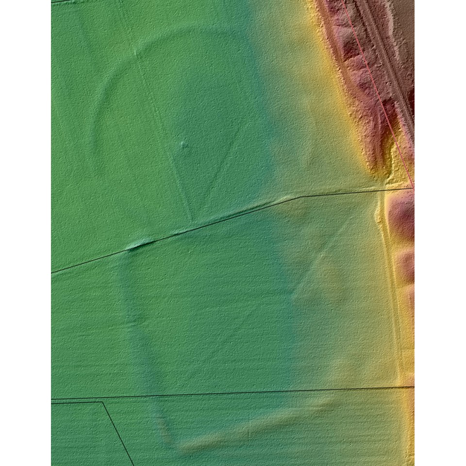Micro-topography of the Hopeton Earthworks today