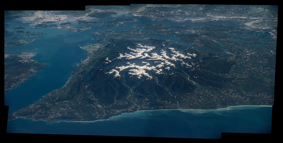 Aerial view of Olympic National Park