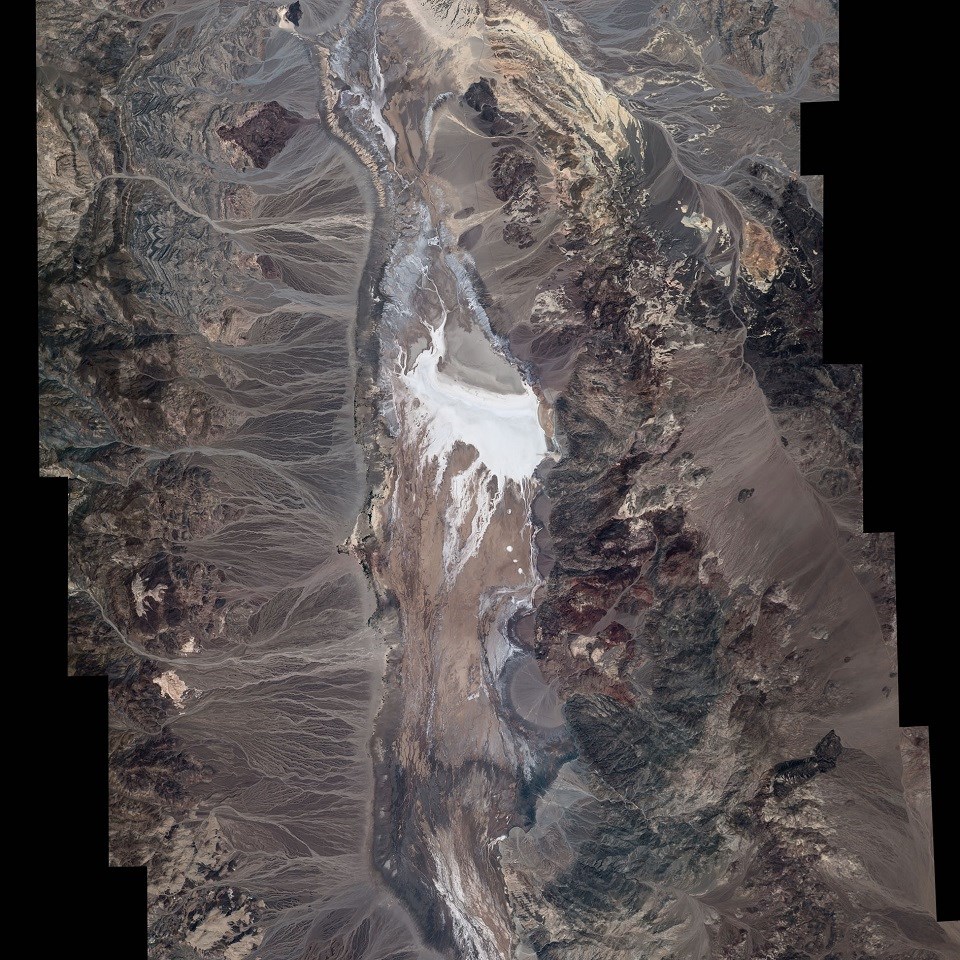 Aerial view of Death Valley National Park