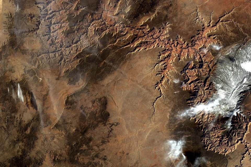 Aerial view of Grand Canyon National Park