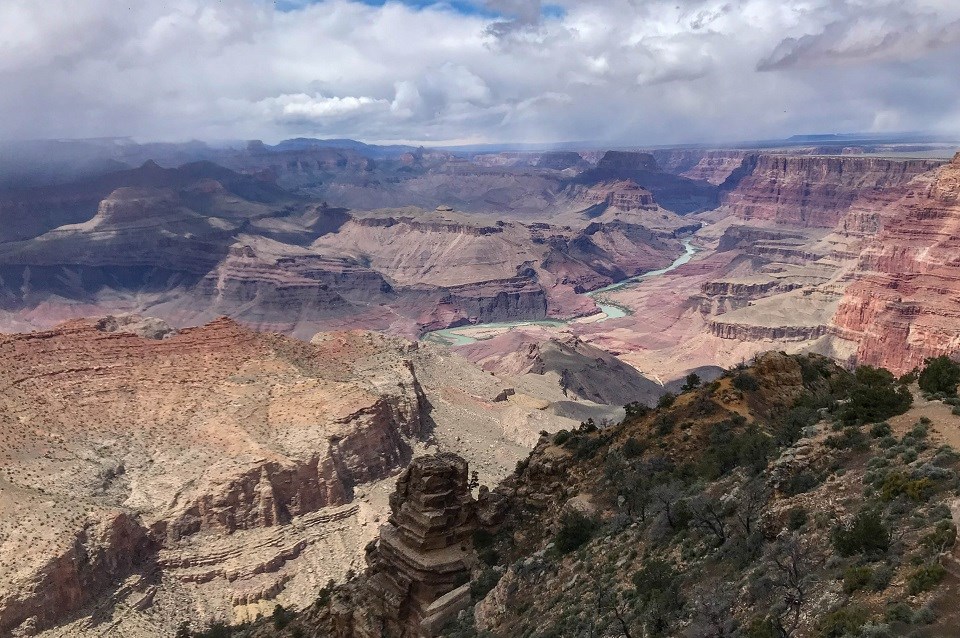 Aerial view of Grand Canyon National Park