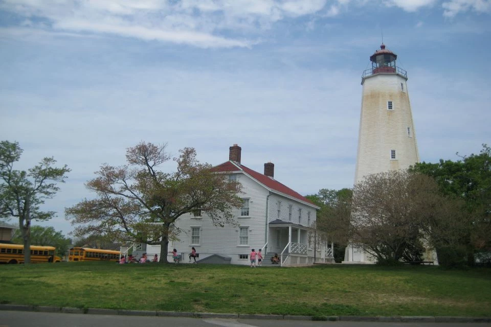 Sandy Hook Lighthouse Before Repairs