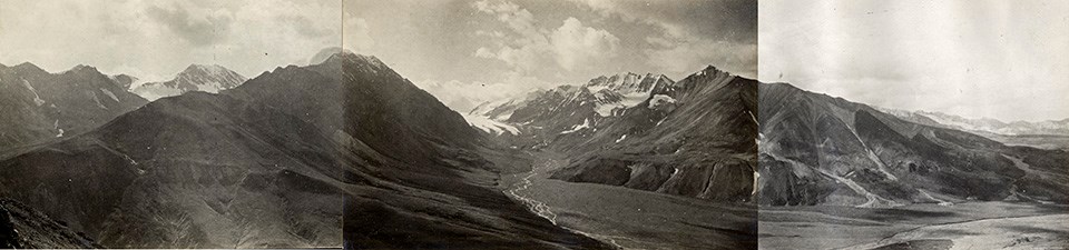 East Fork Toklat River, August 22, 1919, S.R. Capps, U.S. Geological Survey.