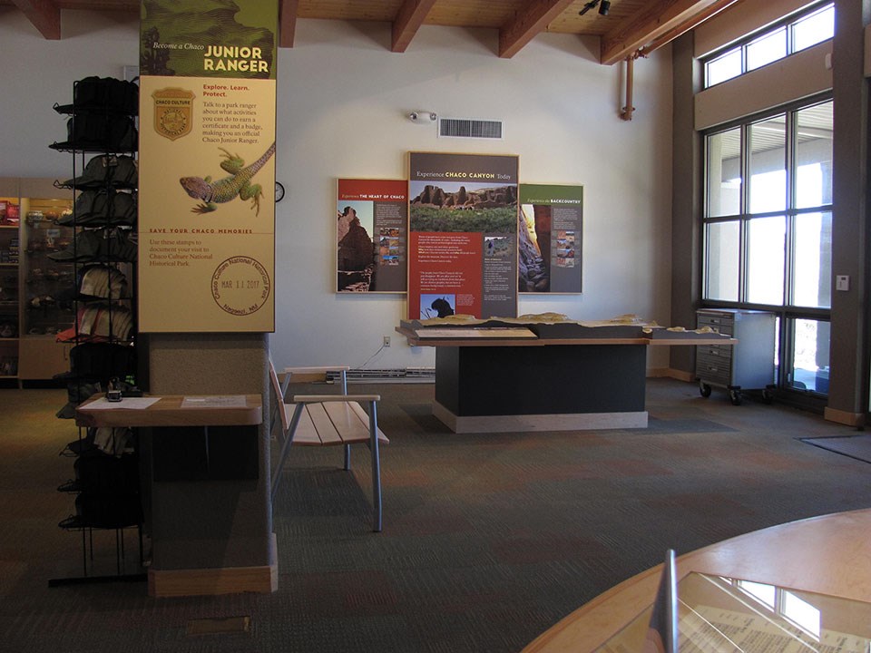 Complete Chaco Culture Exhibit Wall