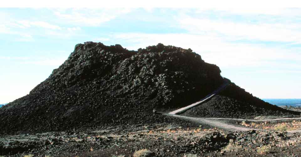 Can you identify the volcanic feature? Slide to reveal.