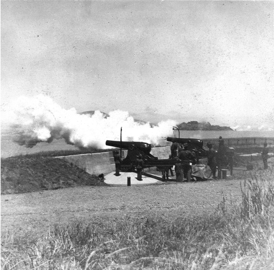 Photo of Point San Jose West Battery c1900
