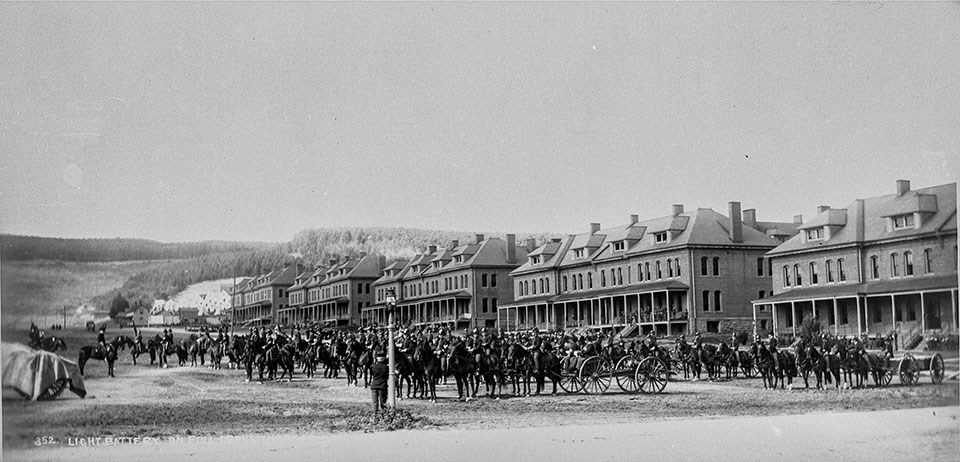 Photo of the Presidio Parade Ground 1898