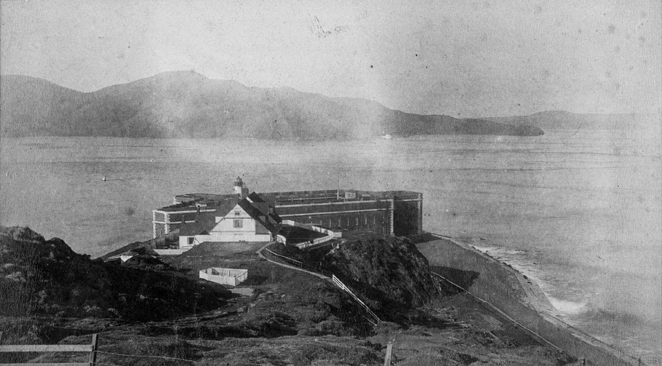 Photo of Fort Point from the south 1890