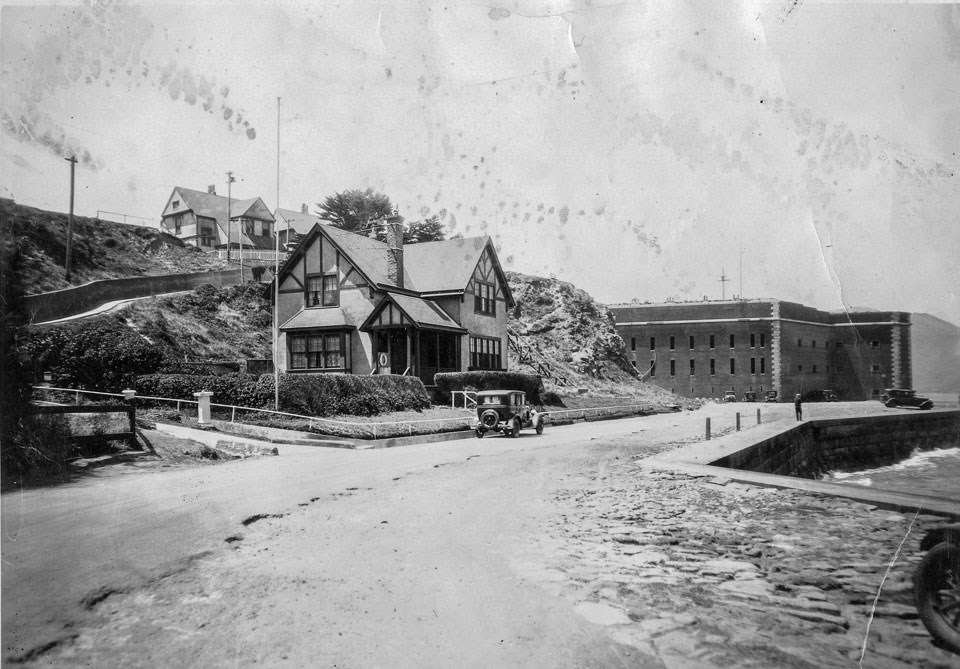 Photo of the Fort Point Light Station 1931