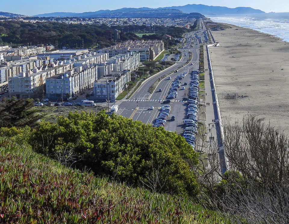 Photo of the Great Highway and Ocean Beach