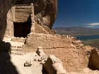 Looking out over Roosevelt Lake from Tonto National Monument’s Lower Cliff Dwelling