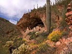 The Lower Cliff Dwelling at Tonto National Monument.