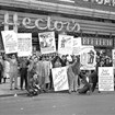 anti-Castro protestors in the 1960s