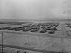 Aerial view of the Topaz War Relocation Center, Utah.