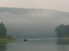 Foggy Upper Delaware Scenic and Recreational River. NPS photo