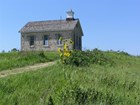 One-room schoolhouse of Lower Fox Creek. NPS photo.