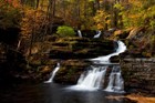 Waterfall in Dingmans Creek, Delaware Water Gap National Recreation Area. NPS photo