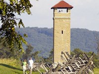 Lighthouse at Antietam National Battlefield in Maryland