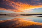 Sunset over Yellowstone Lake