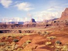 park scene canyons and mesas