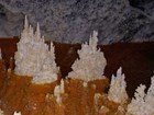 Lechuguilla Cave water and rock formations in cave