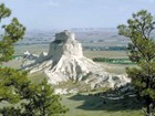 prominent rock outcrop or inselberg