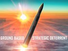 Concept art of a missile in the sky