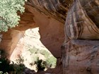 large natural stone bridge