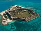 masonry fort on island