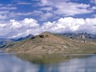 reservoir and shoreline hills