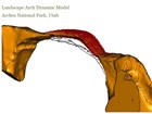3d model of landscape arch