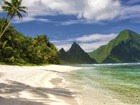 beach and hills