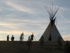 tipi on the prairie