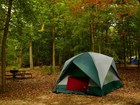 tent in campsite