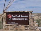 park sign: sand creek massacre national historic site