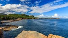 Scenic coastal view at Acadia National Park