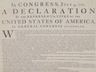 Color image of the Declaration of Independence printed by John Dunlap.