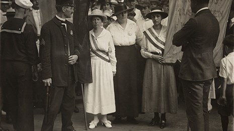 Woman Suffrage in the Mid-Atlantic (U.S. National Park Service)
