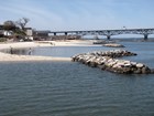 a series of breakwaters