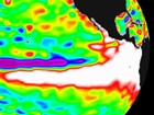 colorful ocean surface mapping image