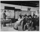 Native Americans and African Americans learn about Egypt at Hampton Insti, 1899. LoC