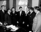 President Kennedy meets with Governors on Civil Defense, 9 May 1961