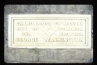 Grand Lodge of Masons, District of Columbia Commemorative Stone