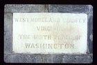 West Moreland County Virginia Commemorative Stone