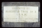 IORM Anacostia Tribe No 3 Washington Commemorative Stone