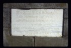 Chairman of the Building Committee Commemorative Stone
